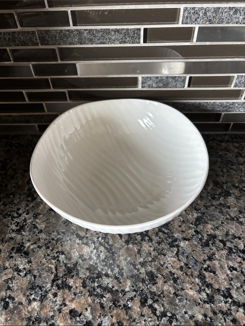 Sophie Conran White Oak White Porcelain 6.75 inch Cereal Bowl Discontinued